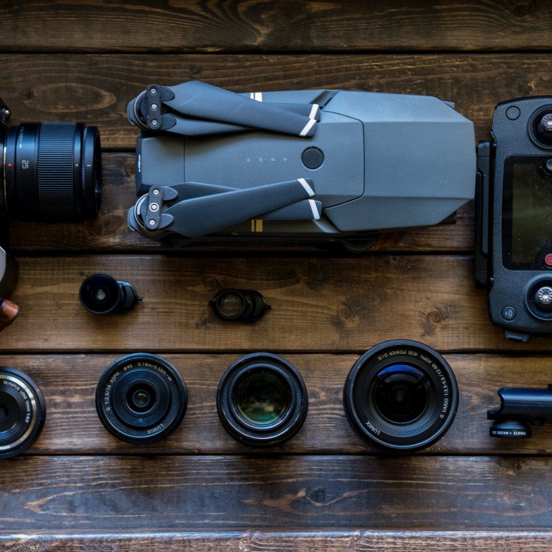 DJI mavic setup gear