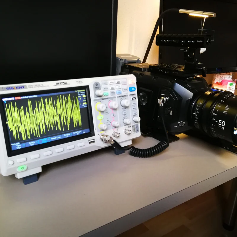 Camera oscilloscope