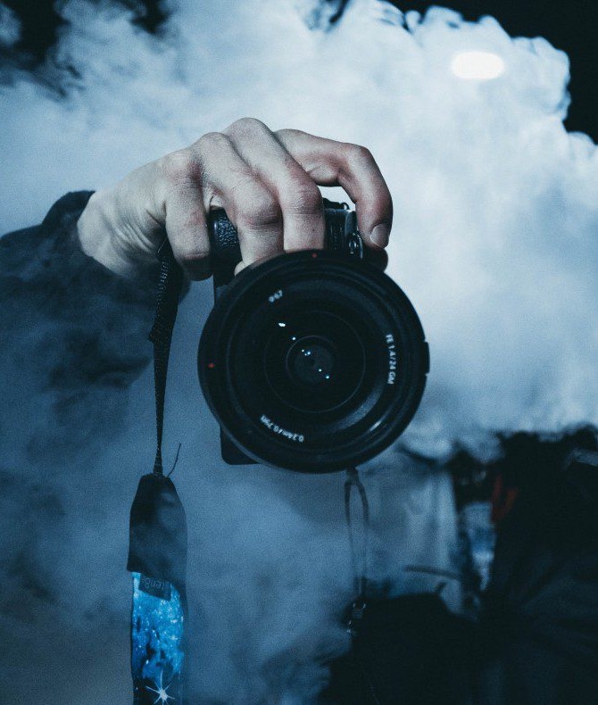 Photographe fumée