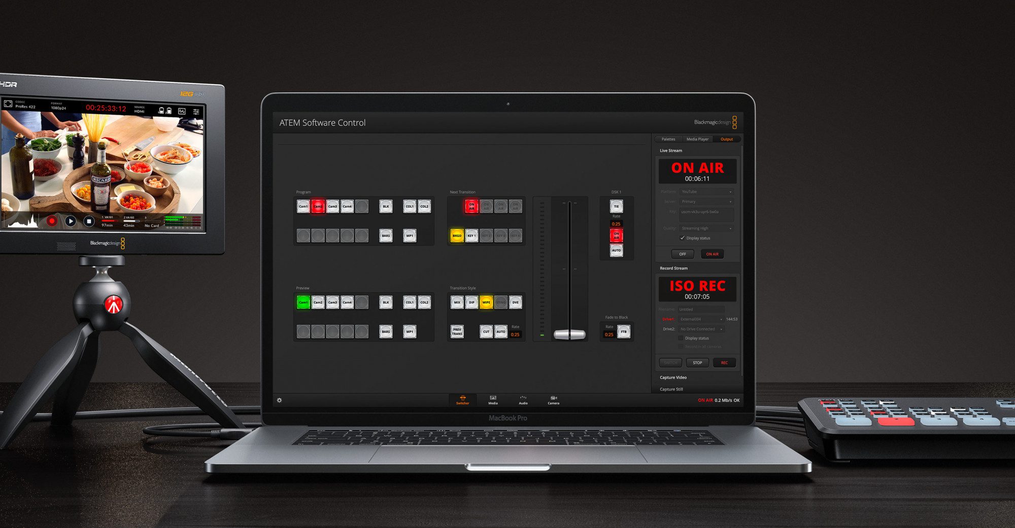 Réalisation multicaméras avec Blackmagic Design / Formation 2jrs