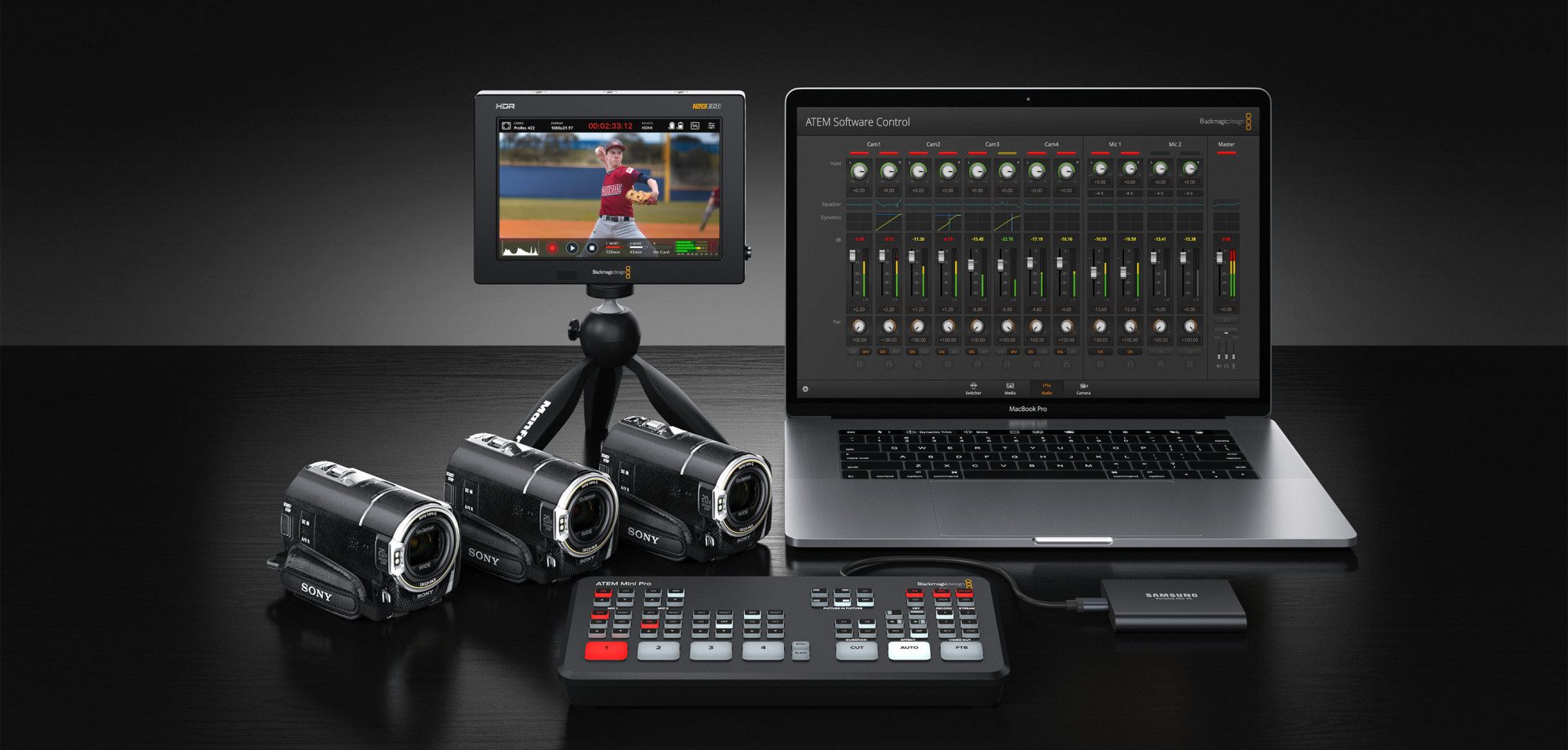 Réalisation multicaméras avec Blackmagic Design / Formation 2jrs