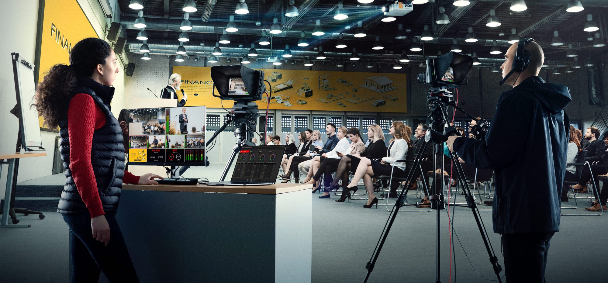 Réalisation multicaméras avec Blackmagic Design / Formation 2jrs